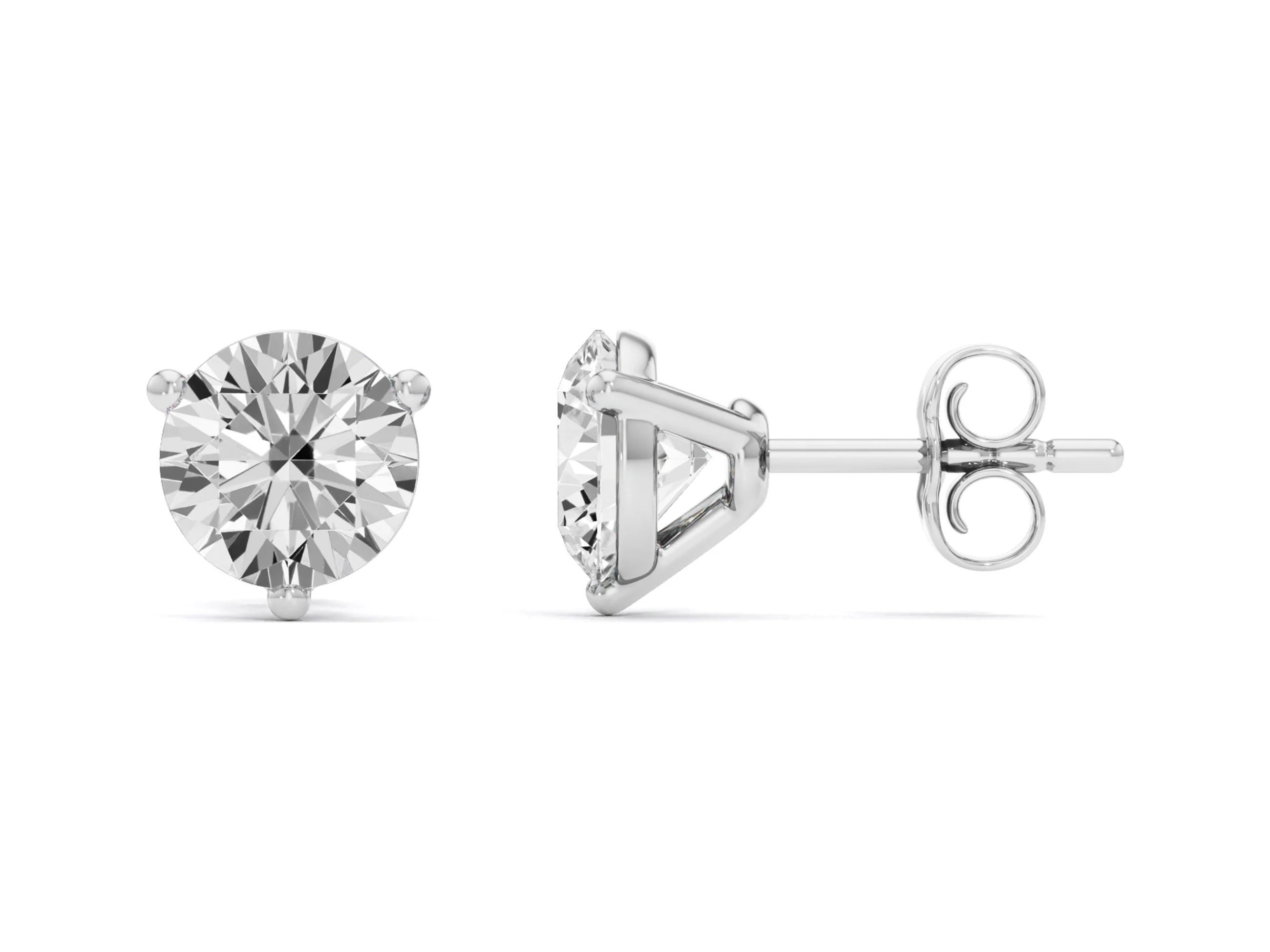 Kiran earrings in natural diamonds