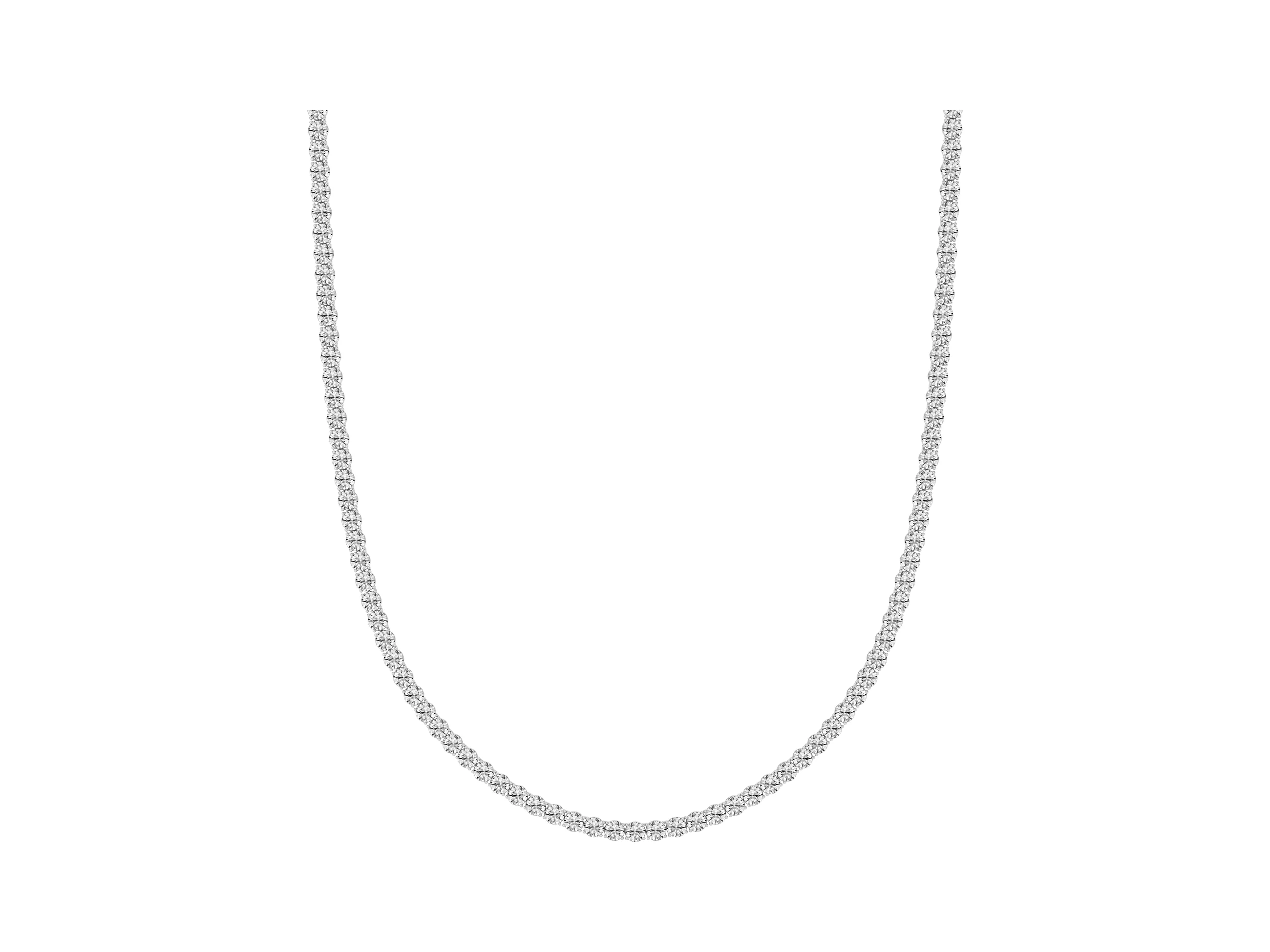 Kiran necklaces in natural diamonds
