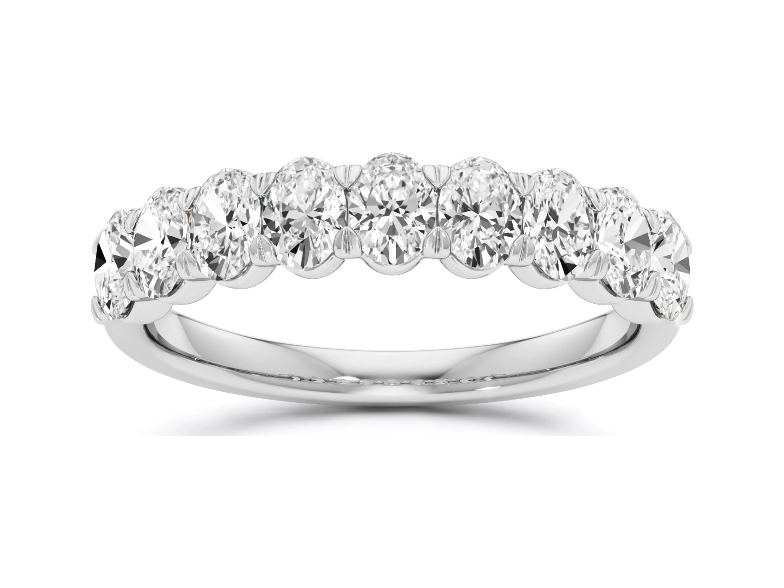 Kiran rings in natural diamonds