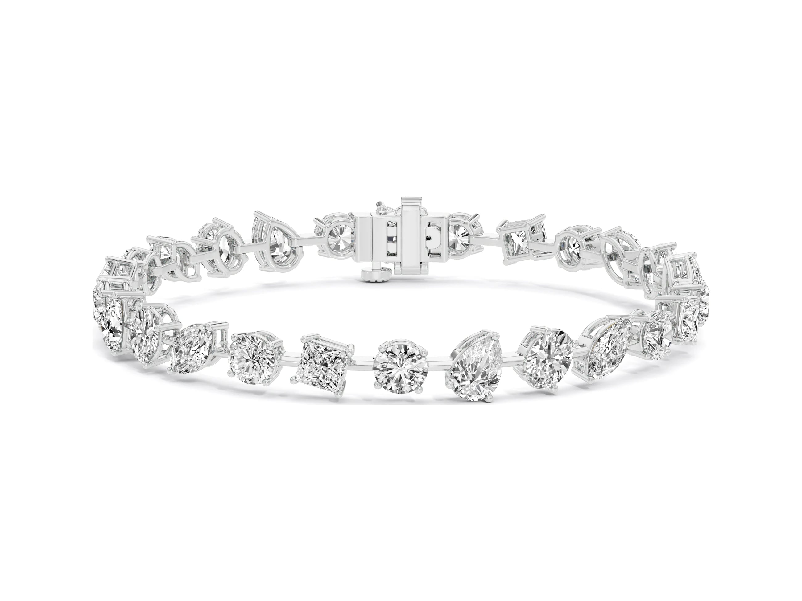 Kiran bracelets in natural diamonds